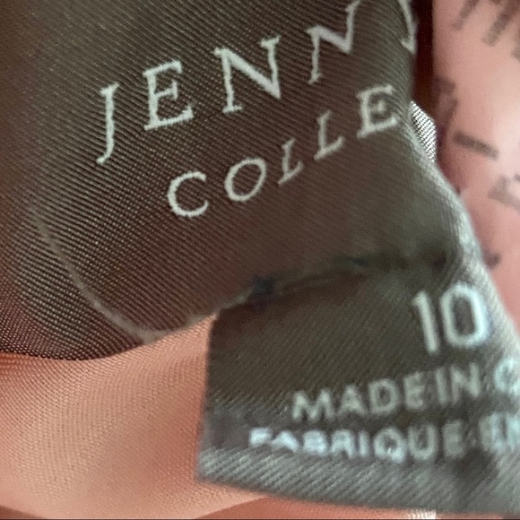 Excellent condition Jenny Yoo Convertible Blush Pink Strapless Long Dress SZ 10 - Picture 8 of 8